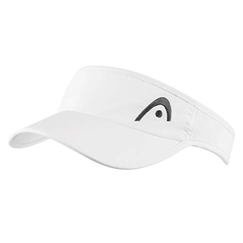 HEAD Pro Player Womens Visor, Weiß