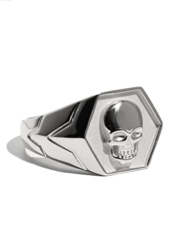 Rock and Steel |Herren Ring | Silber | Totenkopf...