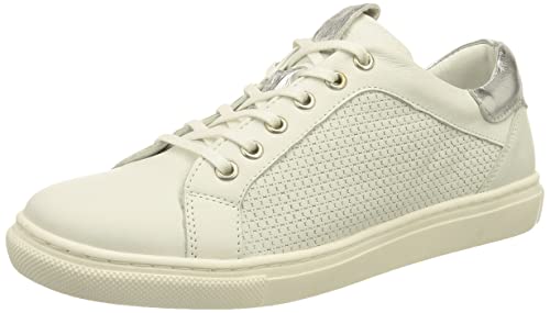 Andrea Conti Damen 0821714 Sneaker, Weiß/Silber,...