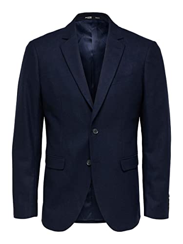 SELECTED HOMME Male Blazer Wollmix