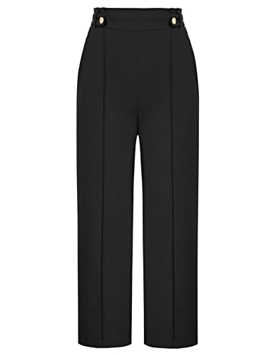 GRACE KARIN Palazzo Hose Damen Hose High Waist...