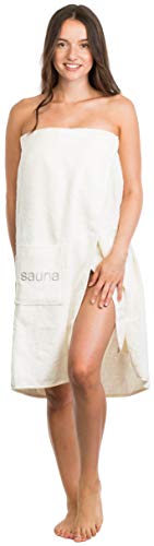 Brandsseller Damen Saunakilt Saunasarong S-XXL mit...