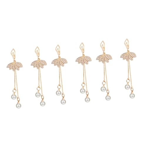 PACKOVE 2 Paar Ballett-Ohrringe Strass-Ohrringe...