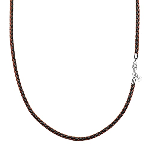 Viwind Echt leder Halskette Lederkette 2.9mm breit...