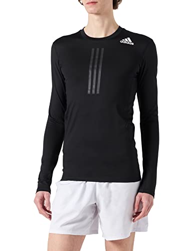 adidas Herren Tf Warm Langarmshirt, Black, M