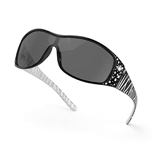 SODQW Sonnenbrille Damen Polarisiert UV400 Schutz...