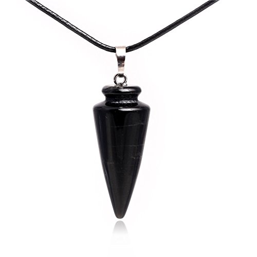 SHGbeads 16 x 41 mm natürlicher schwarzer...