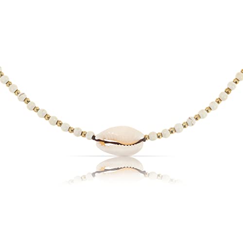 Made by Nami Surfer Halskette mit Perlen Damen &...