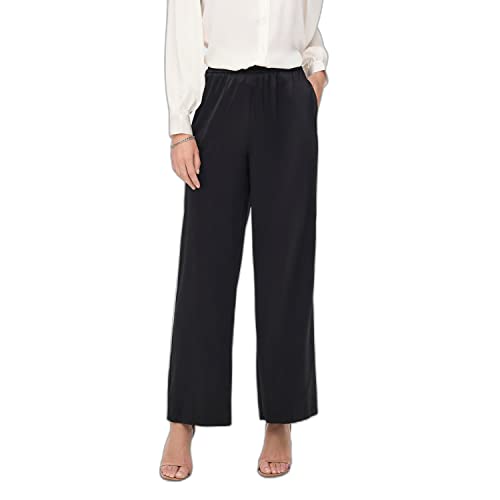 ONLY Damen Elegante Business Satin Hose | Anzug...