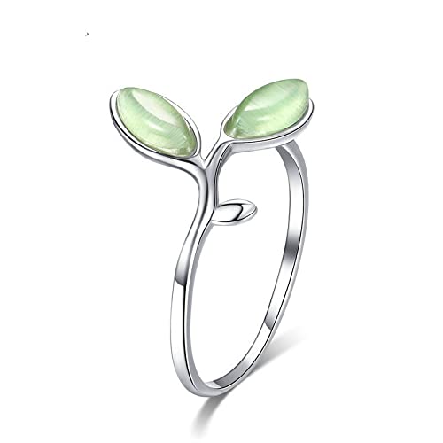 RFEGEF Ring Silber 925 Damen,Vintage Verstellbare...