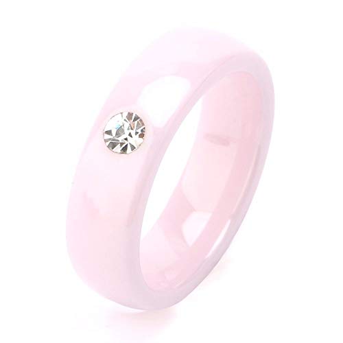 Zuiaidess Keramik Ring,Rosa Keramik Ringe Für...
