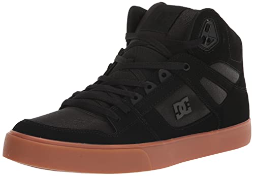 DC Shoes Herren Pure Sneaker, Black/Gum, 50 EU