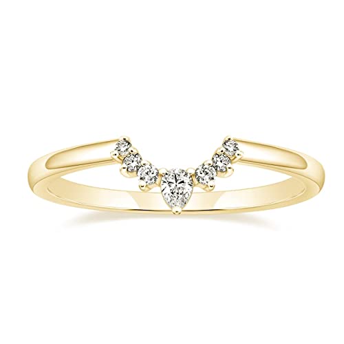 Titaniumcentral Ringe Damen Schmal Vorsteckring...