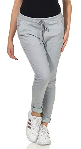 CLEO STYLE Damen Jogginghose im Vintage Look...