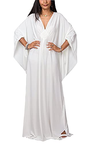 L-Peach Damen Bohemian Kaftan Maxi Loungewear...