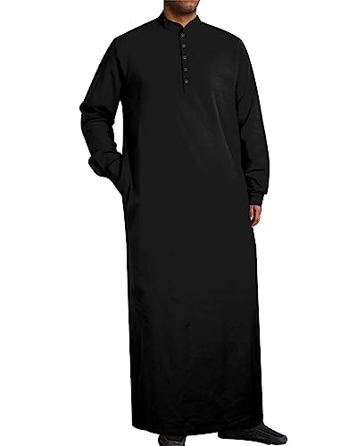 Jacansi Kaftan Arabisches Gewand Herren Baumwolle...