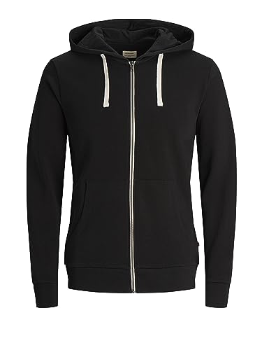 JACK & JONES Herren JJEHOLMEN Sweat Zip Hood,...