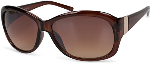 styleBREAKER Damen Oversize Sonnenbrille in...