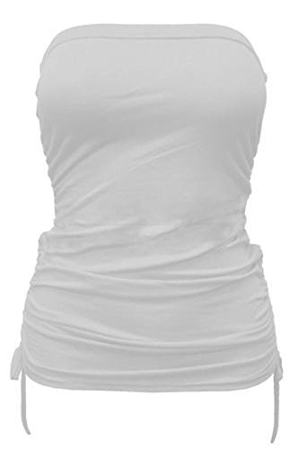 RIDDLEDWITHSTYLE Damen T-Shirt Weiß Weiß
