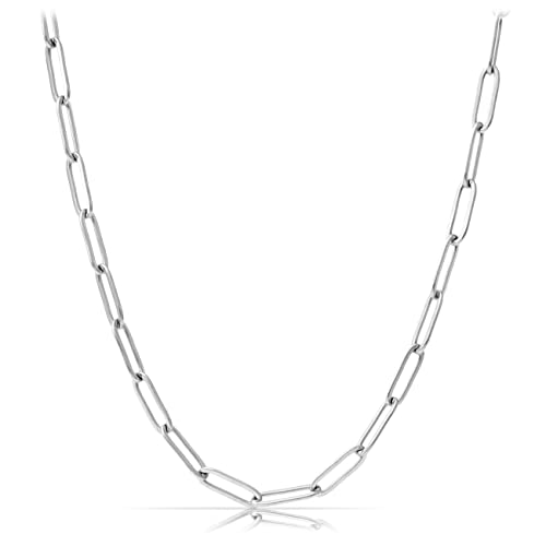 Made by Nami Halskette Silber aus Edelstahl -...