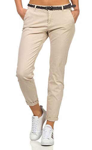 Sublevel Damen Boyfriend Chino Hose...