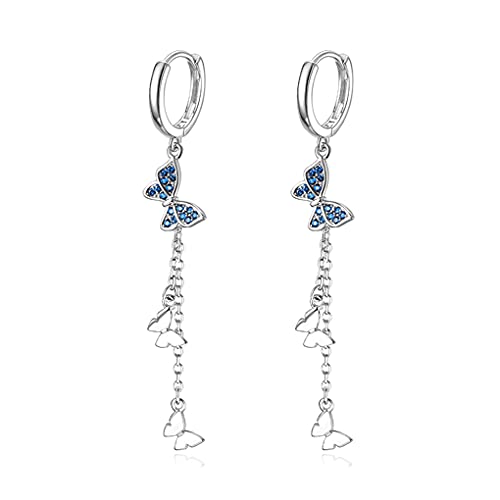 SLUYNZ 925 Sterling Silber Schmetterling Ohrringe...