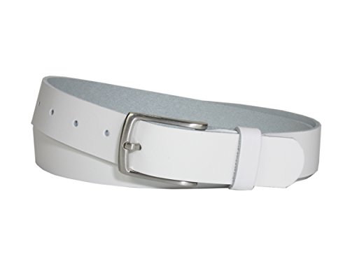Vascavi Ledergürtel echt Leder, 3 cm breit und...
