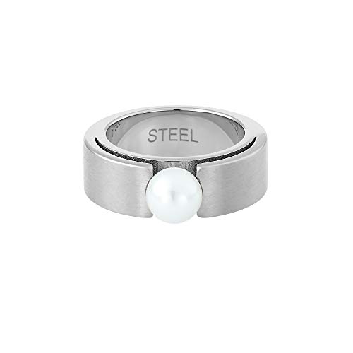 Heideman Ring Damen Perlenring Spannring aus...