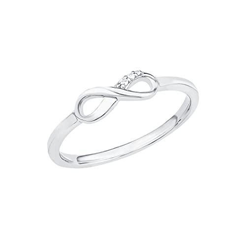 s.Oliver Ring 925 Sterling Silber Damen Ringe, mit...