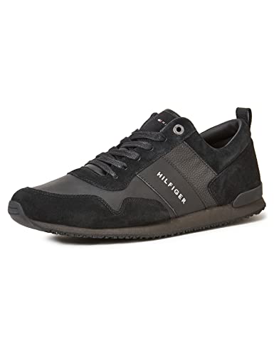 Tommy Hilfiger Herren Sneakers Iconic Leather...