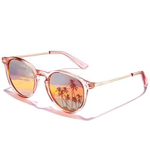 AVAWAY Retro Vintage Polarisierte Sonnenbrille...