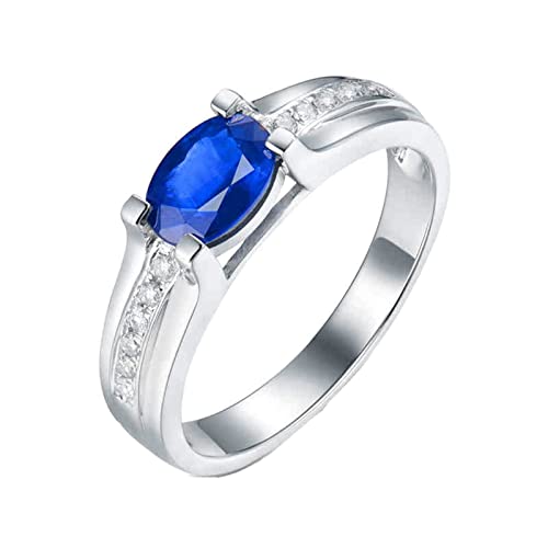 AMDXD Echtgold Schmuck, Ring Für Herren Schmuck...
