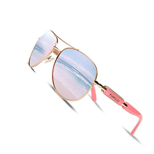 FONHCOO Polarisierte Sonnenbrille Damen UV400...