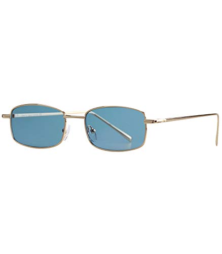 Caripe Retro Sonnenbrille Vintage Rechteckig...