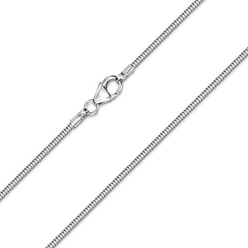 MATERIA Damen Schlangenkette Silber 925 Halskette...