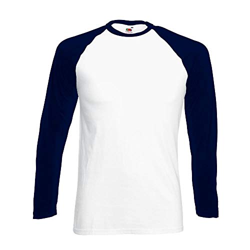 Fruit of the Loom - Kontrast Langarm-Shirt...