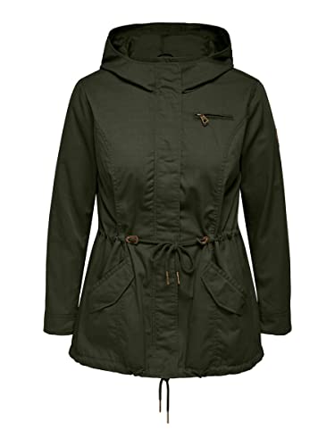 ONLY CARMAKOMA Damen Übergangs Jacke Übergröße...