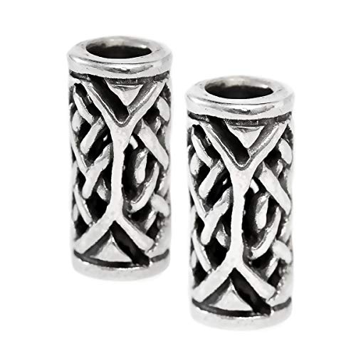 Nklaus 2x 925 Sterlingsilber Silber Keltische...