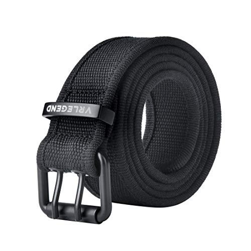 VRLEGEND Gürtel Herren Canvas Gürtel 120-180cm...