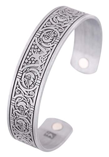 Magnettherapie Gesundheit Wikinger Armband Baum...