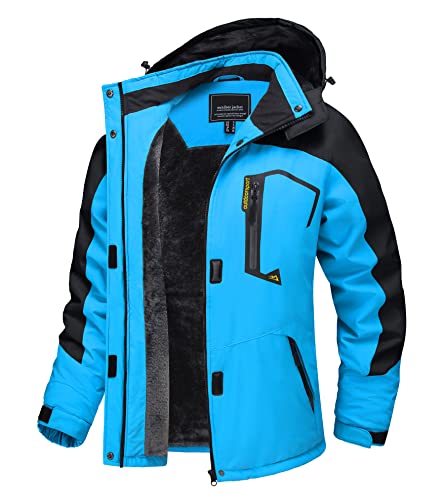 TACVASEN Damen Wandern Winterjacke Winddicht...