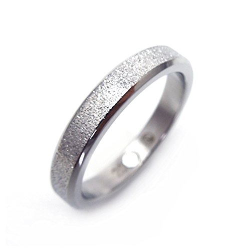 Diamantenstaub eleganter Design Magnetring Silber...