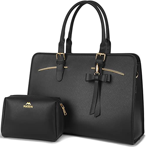 MATEIN Laptop Handtasche Damen, Laptoptasche 15.6...