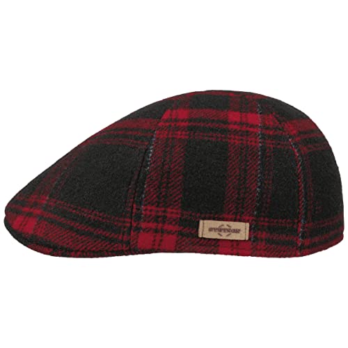 Stetson Texas Shadow Plaid Flatcap Schirmmütze...