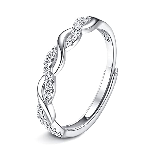 JeweBella 925 Sterling Silber Ringe Frauen...