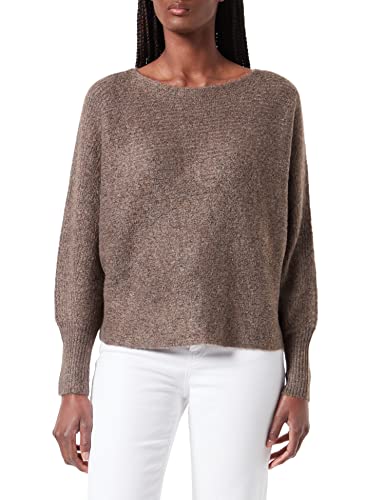 ONLY Damen Lockerer Strickpullover | Knitted Basic...