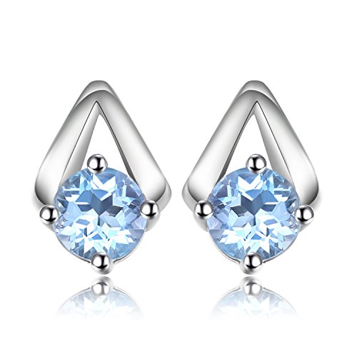 JewelryPalace Rundschliff 1.2ct Echt Blau Topas...