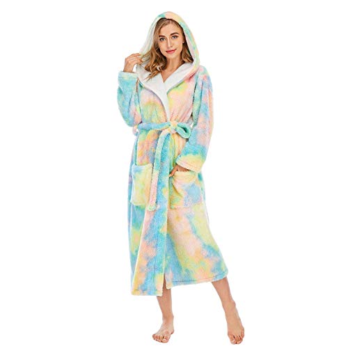 Damen Mädchen Schlafanzug Flanell Pyjama Set...