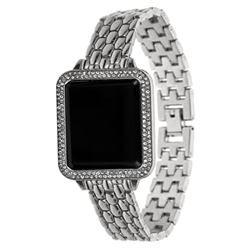 HOMSFOU Diamant-Touchscreen-Uhr Damen-Armbanduhren...