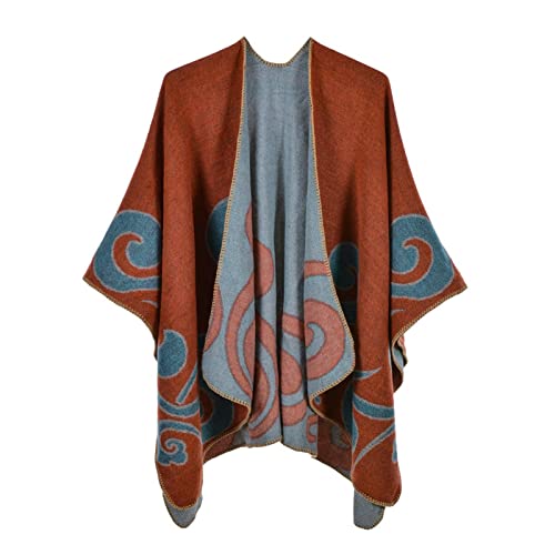 Duohropke Damen Poncho Schal Cashmere Feeling...